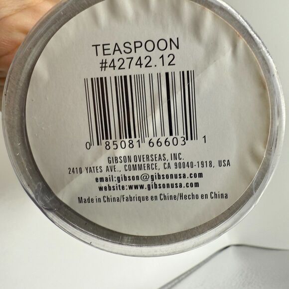 New Gibson Westbury Stainless Steel spoons set of 12 flatware 42742 - Picture 4 of 5